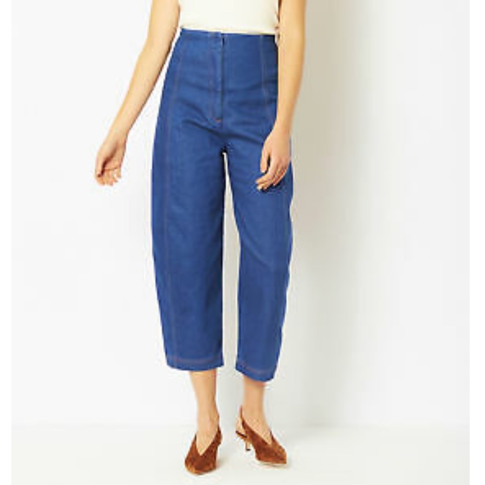 Creatures of Comfort denim crescent pants